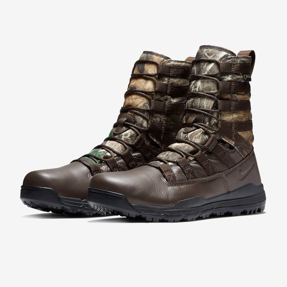 Nike Boot SFB Gen2 8" Realtree Gore-Tex Leather Brown AJ9277-220 Tactical - Picture 1 of 12